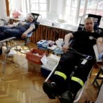 12.06.2016 Końskie. Piknik motocyklowy Moto Serce. Uczestnicy mogli oddać krew. / Jarosław Kubalski / Radio Kielce