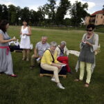 12.06.2016 Podzamcze Chęcińskie. Piknik "Śniadanie na trawie" na terenie Regionalnego Centrum Naukowo - Technologicznego. / Jarosław Kubalski / Radio Kielce