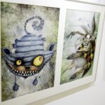 15.06.2016 Kielce. Ilustracje do "Alicji w krainie czarów". Wystawa w Muzeum Dialogu Kultur. / Jarosław Kubalski / Radio Kielce