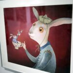 15.06.2016 Kielce. Ilustracje do "Alicji w krainie czarów". Wystawa w Muzeum Dialogu Kultur. / Jarosław Kubalski / Radio Kielce