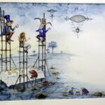 15.06.2016 Kielce. Ilustracje do "Alicji w krainie czarów". Wystawa w Muzeum Dialogu Kultur. / Jarosław Kubalski / Radio Kielce