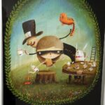 15.06.2016 Kielce. Ilustracje do "Alicji w krainie czarów". Wystawa w Muzeum Dialogu Kultur. / Jarosław Kubalski / Radio Kielce