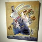 15.06.2016 Kielce. Ilustracje do "Alicji w krainie czarów". Wystawa w Muzeum Dialogu Kultur. / Jarosław Kubalski / Radio Kielce