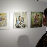 15.06.2016 Kielce. Ilustracje do "Alicji w krainie czarów". Wystawa w Muzeum Dialogu Kultur. / Jarosław Kubalski / Radio Kielce