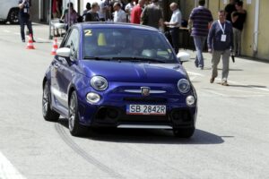 15.06.2016 Miedziana Góra. XXIII edycja Grand Prix FCA Poland. Fiat 500 Abarth. / Jarosław Kubalski / Radio Kielce