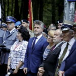 18.06.2016. Wykus. Uroczystości upamiętniające dowódców Zgrupowań Partyzanckich Armii Krajowej, "Ponurego” i "Nurta” / Jarosław Kubalski / Radio Kielce