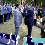 18.06.2016. Wykus. Uroczystości upamiętniające dowódców Zgrupowań Partyzanckich Armii Krajowej, "Ponurego” i "Nurta” / Jarosław Kubalski / Radio Kielce