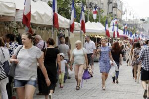 22.06.2016 Kielce. Jarmark Francuski. / Jarosław Kubalski / Radio Kielce