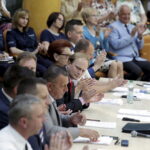 23.06.2016 Skarżysko-Kamienna. Ppłk Henryk Czech ps. "Śmigły" otrzymał tytuł Honorowego Obywatela Miasta Skarżyska-Kamiennej. / Jarosław Kubalski / Radio Kielce