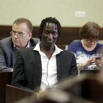 23.06.2016 Kielce. Spotkanie senegalskiego inwestora zainteresowanego zakupem spółki Korona Kielce z radnymi. Ibrahima Iyane Thiam. / Jarosław Kubalski / Radio Kielce