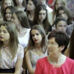 24.06.2016 Kielce. Zakończenie roku szkolnego w I Liceum Ogólnokształcące im. S. Żeromskiego. / Jarosław Kubalski / Radio Kielce