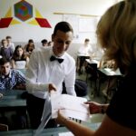 24.06.2016 Kielce. Zakończenie roku szkolnego w I Liceum Ogólnokształcące im. S. Żeromskiego. / Jarosław Kubalski / Radio Kielce