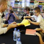 27.06.2016 Kielce. Agnieszka Gola Rakowska i Karol Bielecki podczas promocji książki "110 %". / Jarosław Kubalski / Radio Kielce