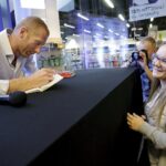 27.06.2016 Kielce. Agnieszka Gola Rakowska i Karol Bielecki podczas promocji książki "110 %". / Jarosław Kubalski / Radio Kielce