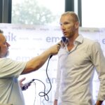 27.06.2016 Kielce. Agnieszka Gola Rakowska i Karol Bielecki podczas promocji książki "110 %". / Jarosław Kubalski / Radio Kielce