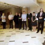 27.06.2016 Kielce. Tomasz Tamborski oraz Sławomir Mazur otrzymali od rady Programowej TVP statuetki za twórcza pracę. / Jarosław Kubalski / Radio Kielce