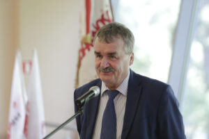 29.06.2016 Cedzyna. XIX Walne Zebranie Delegatów Regionu Świętokrzyskiego NSZZ "Solidarność". Prezydent Kielc Wojciech Lubawski. / Jarosław Kubalski / Radio Kielce