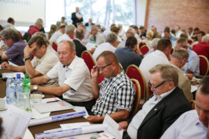 29.06.2016 Cedzyna. XIX Walne Zebranie Delegatów Regionu Świętokrzyskiego NSZZ "Solidarność". / Jarosław Kubalski / Radio Kielce