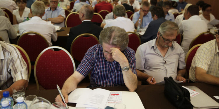 29.06.2016 Cedzyna. XIX Walne Zebranie Delegatów Regionu Świętokrzyskiego NSZZ "Solidarność". / Jarosław Kubalski / Radio Kielce