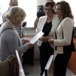 14.06.2016 Starachowice. Podsumowanie dotychczasowej realizacji programu Rodzina 500+ w naszym regionie. Wojewoda Świętokrzyski Agata Wojtyszek / Jarosław Kubalski / Radio Kielce