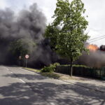 17.06.2016 Kielce. Pożar domu przy ulicy Fabrycznej / Jarosław Kubalski / Radio Kielce