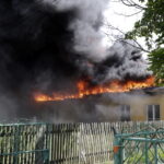 17.06.2016 Kielce. Pożar domu przy ulicy Fabrycznej / Jarosław Kubalski / Radio Kielce