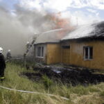 17.06.2016 Kielce. Pożar domu przy ulicy Fabrycznej / Jarosław Kubalski / Radio Kielce