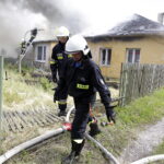 17.06.2016 Kielce. Pożar domu przy ulicy Fabrycznej / Jarosław Kubalski / Radio Kielce