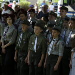 18.06.2016. Odsłonięcie "Ławeczki Halnego" w Starachowicach / Jarosław Kubalski / Radio Kielce