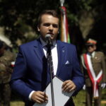 18.06.2016. Odsłonięcie "Ławeczki Halnego" w Starachowicach / Jarosław Kubalski / Radio Kielce