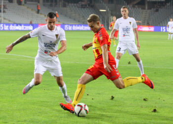 02.09.2015. 7. kolejka T-Mobile Ekstraklasy Korona Kielce - Pogoń Szczecin / Radio Kielce