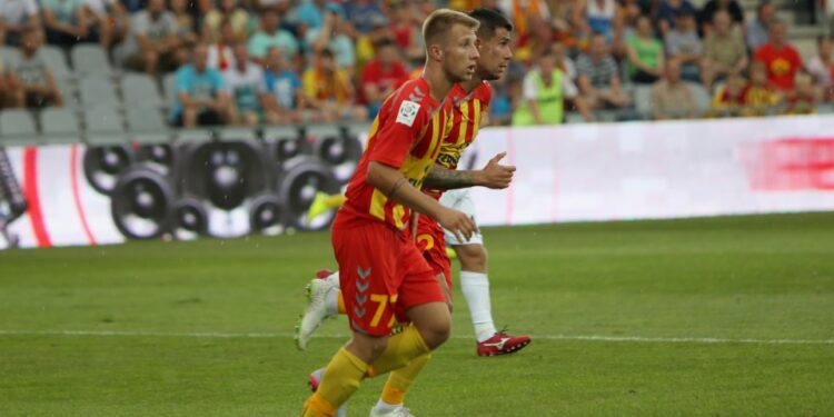 19.07.2015 Korona Kielce - Jagiellonia Białystok. Inauguracja sezonu 2015/2016. Michał Przybyła / Stanisław Blinstrub / Radio Kielce