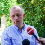 08.06.2016.  Interwencja. Piotrkowice. Zespół Szkół Oświatowych. Dyrektor szkoły Jacek Sobaś / Stanisław Blinstrub / Grzegorz Jamka / Radio Kielce