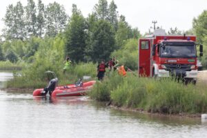 15.06.2016. Ćwiczenia służb ratowniczych w Sukowie / Wojciech Habdas / Radio Kielce