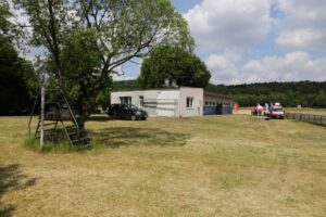 15.06.2016. Stadion Polonii Białogon. Program Interwencja / Wojciech Habdas / Radio Kielce
