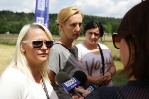 15.06.2016. Stadion Polonii Białogon. Program Interwencja / Wojciech Habdas / Radio Kielce