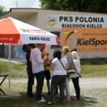 15.06.2016. Stadion Polonii Białogon. Program Interwencja / Wojciech Habdas / Radio Kielce