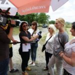 15.06.2016. Stadion Polonii Białogon. Program Interwencja / Wojciech Habdas / Radio Kielce