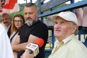 15.06.2016. Stadion Polonii Białogon. Program Interwencja / Wojciech Habdas / Radio Kielce