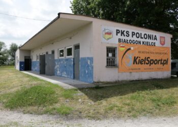 15.06.2016. Stadion Polonii Białogon. Program Interwencja / Wojciech Habdas / Radio Kielce