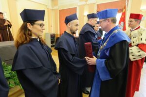 16.06.2016. Uroczyste posiedzenie Senatu UJK wraz z wręczeniem nominacji doktorskich / Wojciech Habdas / Radio Kielce