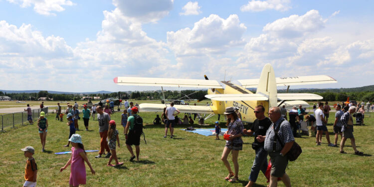 Piknik lotniczy w Masłowie (19 czerwca 2016 r.) / Wojciech Habdas / Radio Kielce