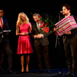 19.6.2016 Kielce. Poznaliśmy laureatów plebiscytu "O Dziką Różę". Radio Kielce, podobnie jak widzowie, w tym roku wyróżniło Krzysztofa Grabowskiego. / Wojciech Habdas / Radio Kielce