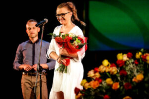 19.6.2016 Kielce. Poznaliśmy laureatów plebiscytu "O Dziką Różę". Doceniono kreację Eweliny Gronowskiej / Wojciech Habdas / Radio Kielce