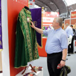 20.6.2016 Kielce. XVII Międzynarodowa Wystawa Budownictwa i Wyposażenia Kościołów, Sztuki Sakralnej i Dewocjonaliów SACROEXPO / Wojciech Habdas / Radio Kielce