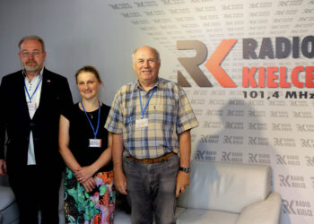 21.6.2016 Kielce. Goście z Brazylii odwiedzili naszą rozgłośnię. / Wojciech Habdas / Radio Kielce