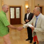 21.06.2016. Sportowe podsumowanie roku. Nagrodę otrzymał również dziennikarz sportowy , nasz redakcyjny kolega Maciej Makuła / Wojciech Habdas / Radio Kielce