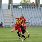 22.6.2016 Kielce. Piłkarze Korony Kielce rozegrali z Jagiellonią Białystok pierwszy przed nowym sezonem sparing. / Wojciech Habdas / Radio Kielce