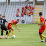 22.6.2016 Kielce. Piłkarze Korony Kielce rozegrali z Jagiellonią Białystok pierwszy przed nowym sezonem sparing. / Wojciech Habdas / Radio Kielce