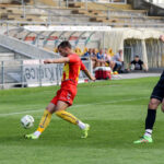 22.6.2016 Kielce. Piłkarze Korony Kielce rozegrali z Jagiellonią Białystok pierwszy przed nowym sezonem sparing. / Wojciech Habdas / Radio Kielce